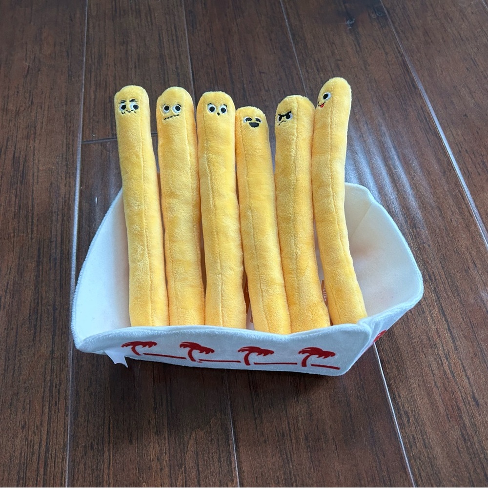 In-N-Out Burger Fries Boat Plush - Picture 1 of 11